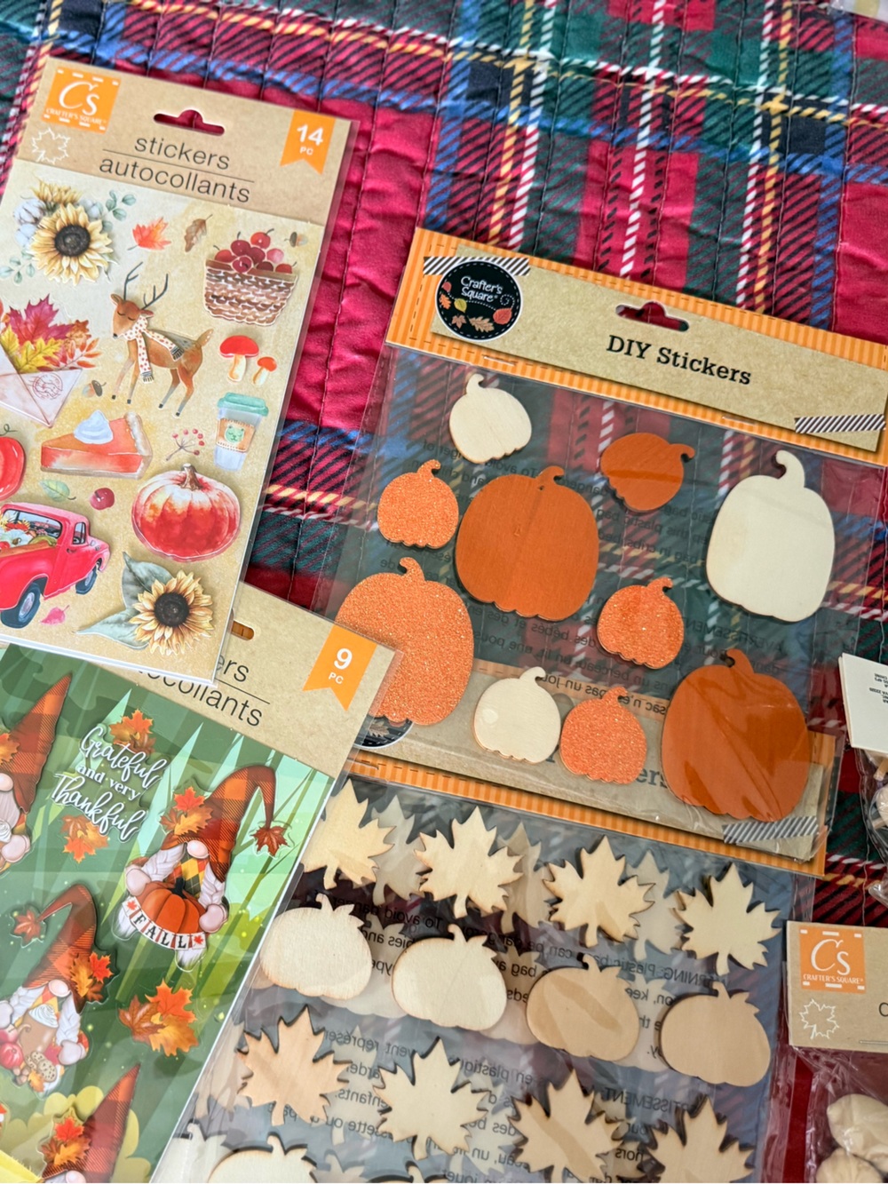 ✨Craft bundle. Autumn Pumpkin & Gnome Sticker Set - Fall Party Decorations